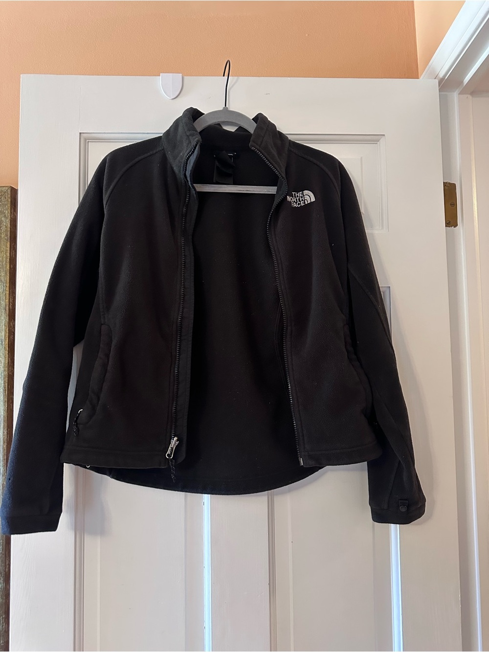 The North Face Black Women's Zip-Up Fleece Utility Jacket